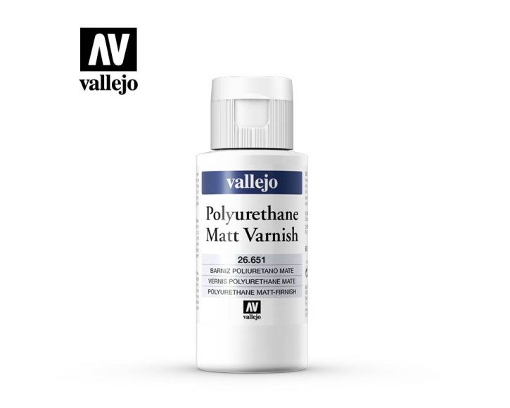 Vallejo 26651 - POLYURETHANE MATT VARNISH 60 ML