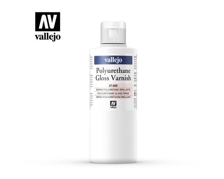 Vallejo 27650 - POLYURETHANE GLOSS VARNISH 200 ML