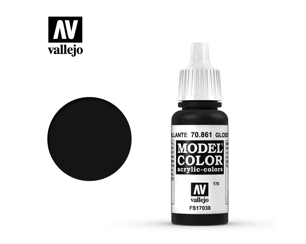 Vallejo 70861 - GLOSSY BLACK