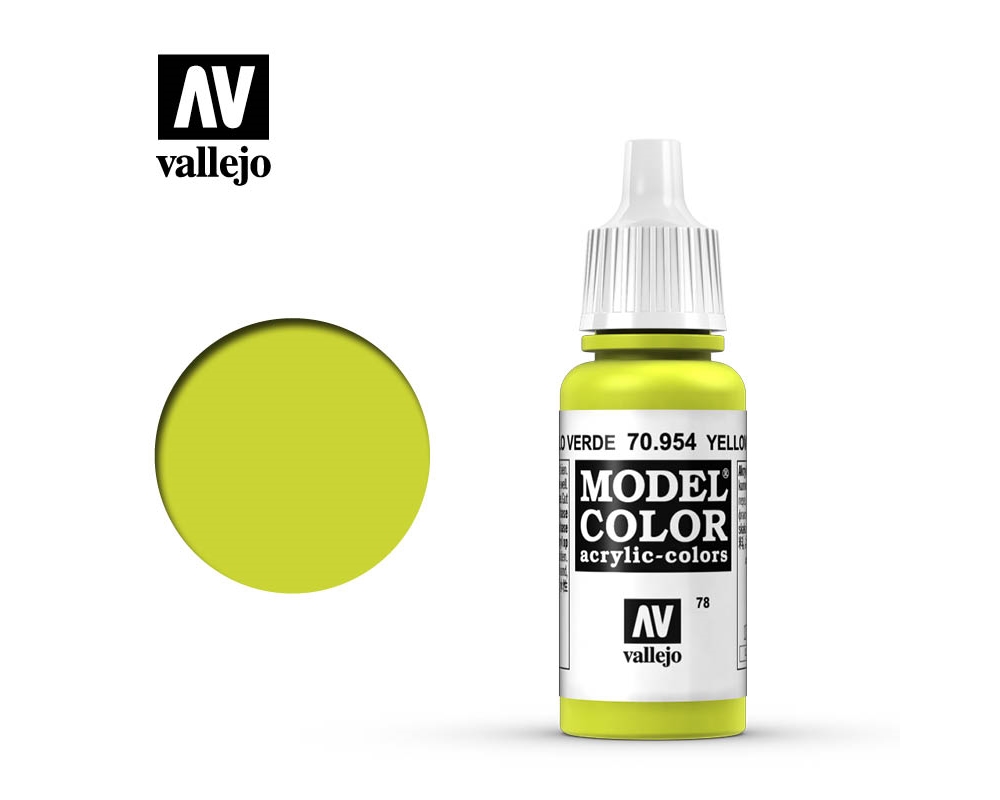 Vallejo 70954 - YELLOW GREEN