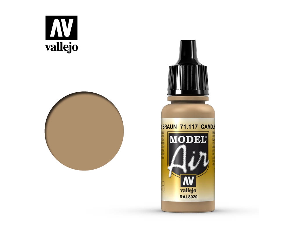 Vallejo 71117 - CAMOUFLAGE BROWN