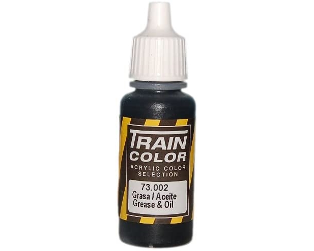 Vallejo 73002 - TRAIN COLOR GREASE AND OIL