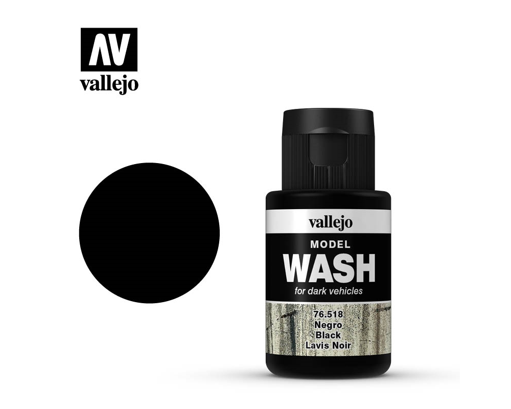 Vallejo 76518 - BLACK WASH