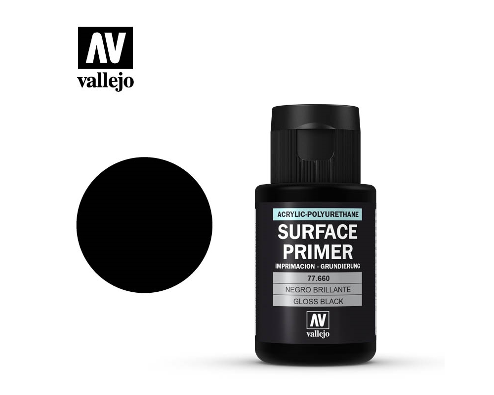 Vallejo 77660 - GLOSS BLACK PRIMER
